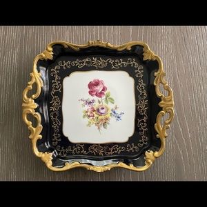 Reichenbach Echt Kobalt Square Serving Plate